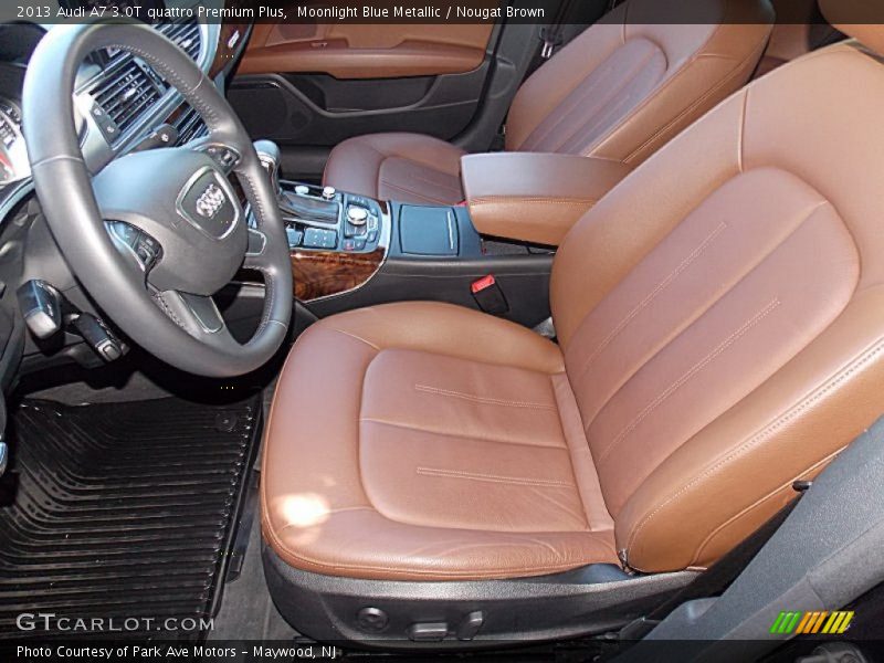 Front Seat of 2013 A7 3.0T quattro Premium Plus