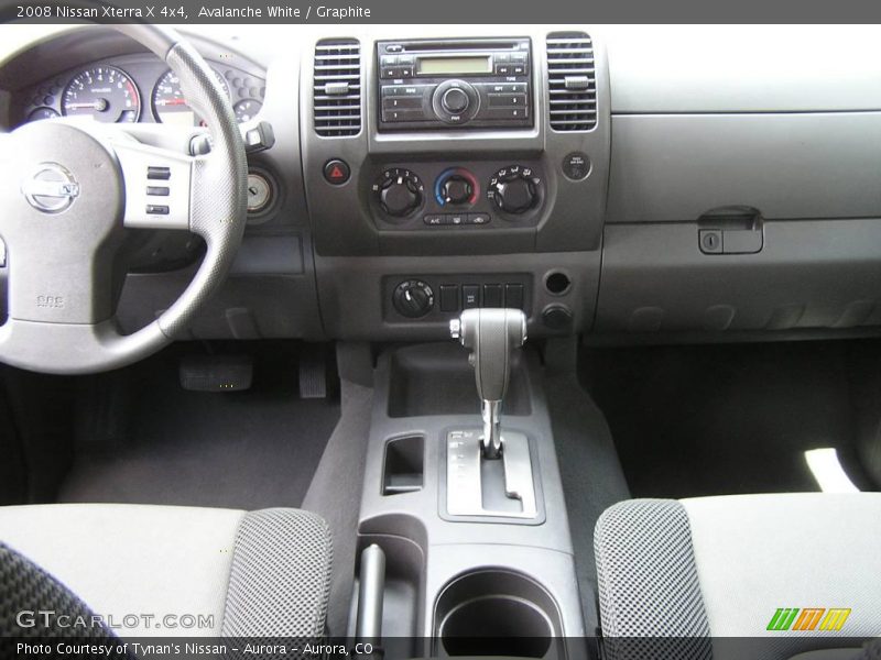 Avalanche White / Graphite 2008 Nissan Xterra X 4x4