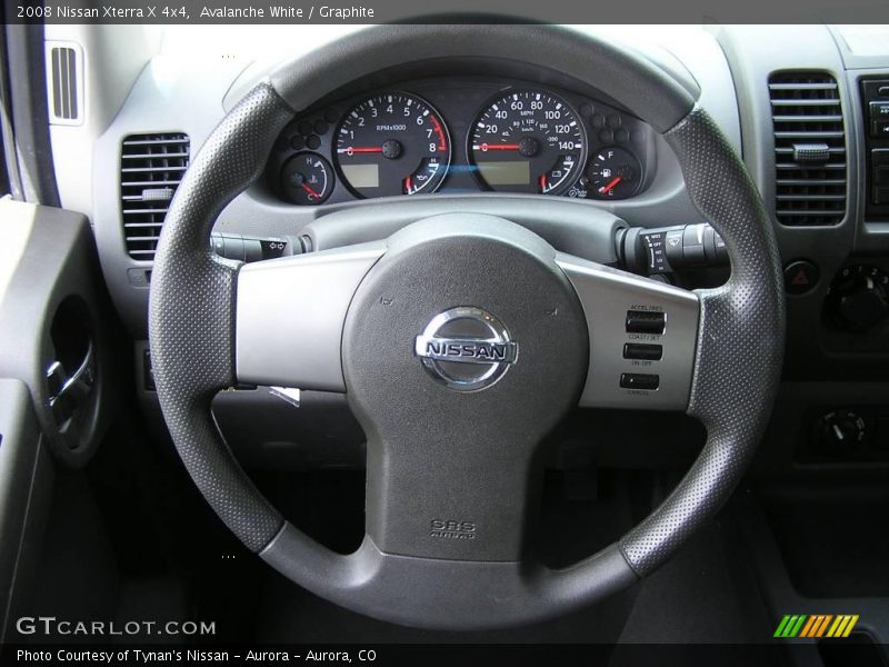 Avalanche White / Graphite 2008 Nissan Xterra X 4x4