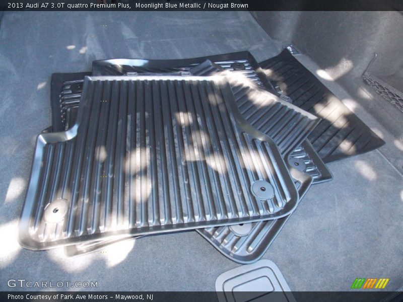 Moonlight Blue Metallic / Nougat Brown 2013 Audi A7 3.0T quattro Premium Plus