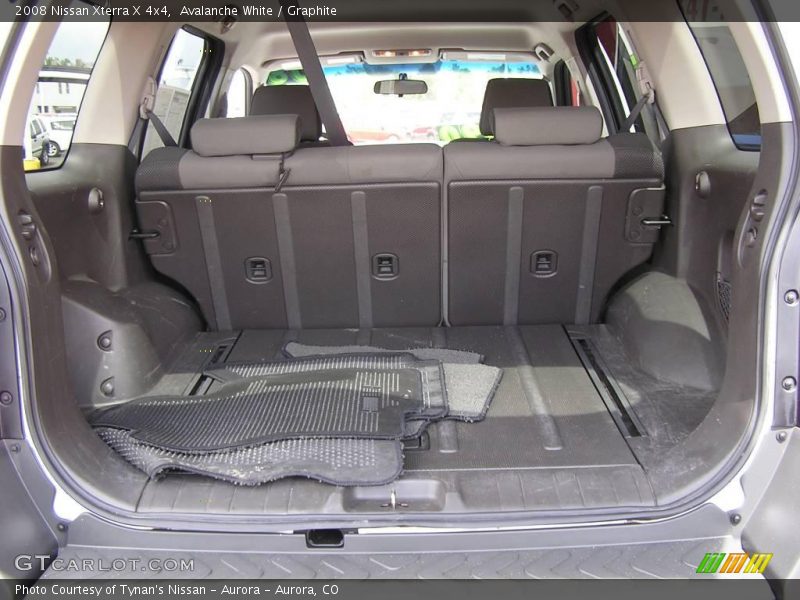 Avalanche White / Graphite 2008 Nissan Xterra X 4x4