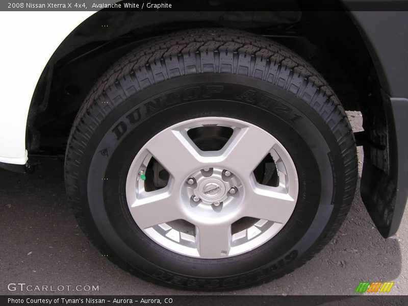 Avalanche White / Graphite 2008 Nissan Xterra X 4x4