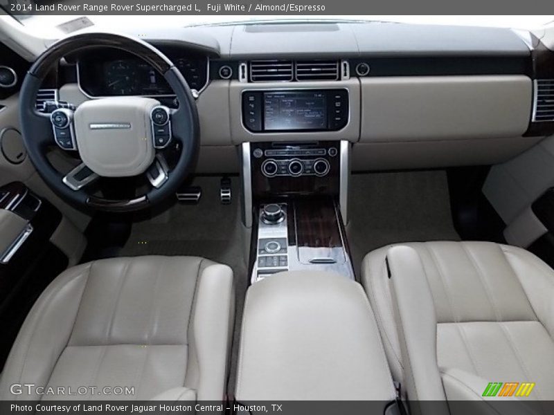 Fuji White / Almond/Espresso 2014 Land Rover Range Rover Supercharged L