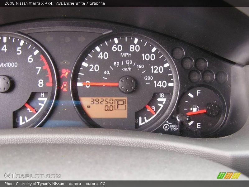Avalanche White / Graphite 2008 Nissan Xterra X 4x4