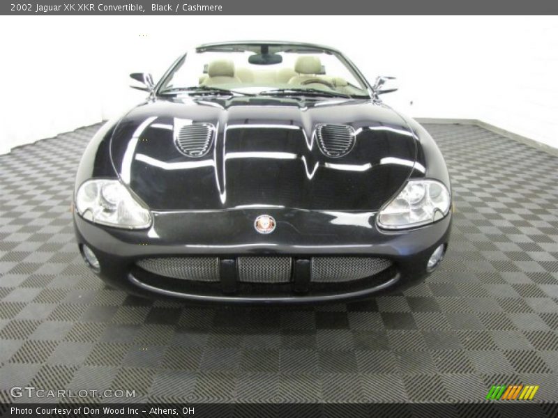 Black / Cashmere 2002 Jaguar XK XKR Convertible