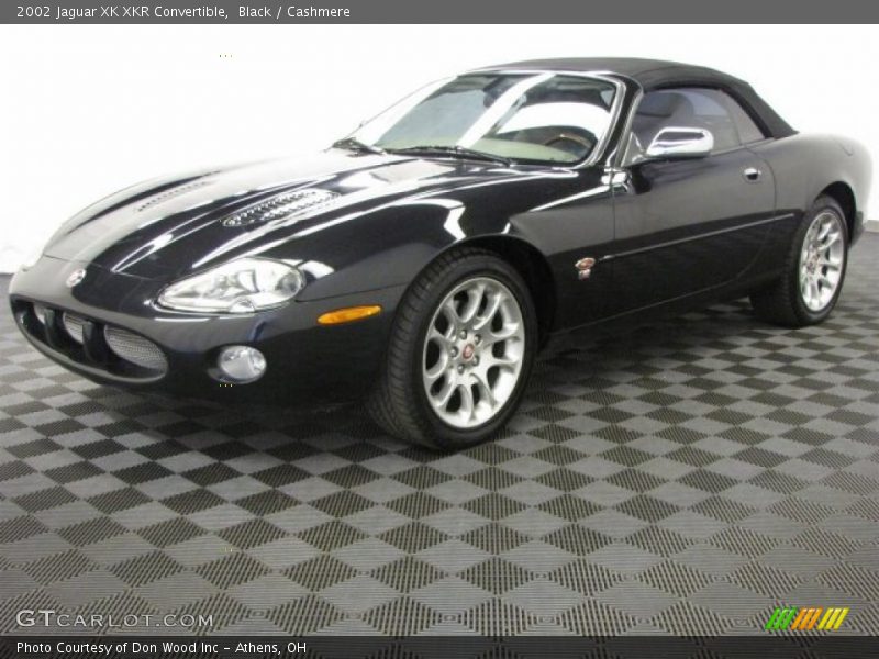 Black / Cashmere 2002 Jaguar XK XKR Convertible