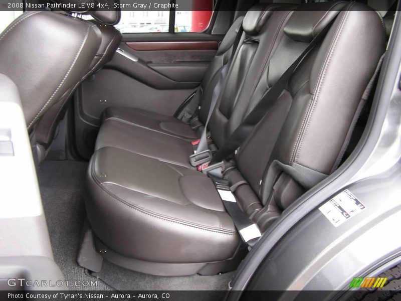 Storm Gray / Graphite 2008 Nissan Pathfinder LE V8 4x4
