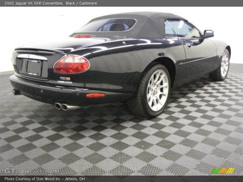 Black / Cashmere 2002 Jaguar XK XKR Convertible