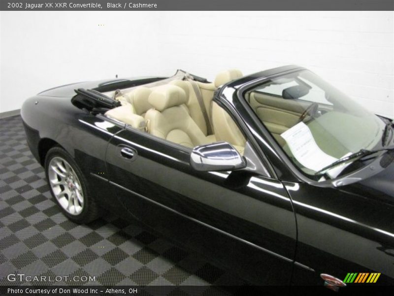 Black / Cashmere 2002 Jaguar XK XKR Convertible