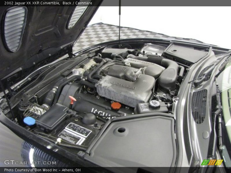  2002 XK XKR Convertible Engine - 4.0 Liter R Supercharged DOHC 32-Valve V8