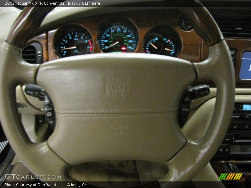 Black / Cashmere 2002 Jaguar XK XKR Convertible