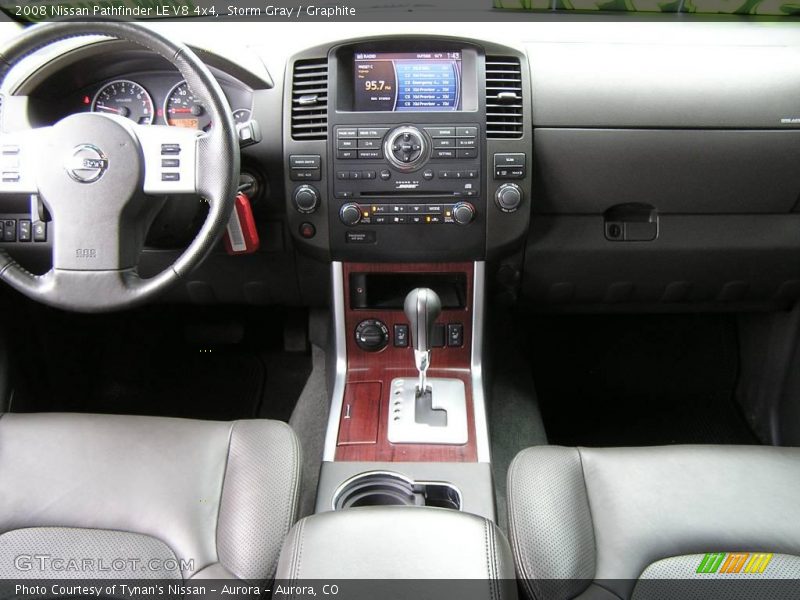 Storm Gray / Graphite 2008 Nissan Pathfinder LE V8 4x4
