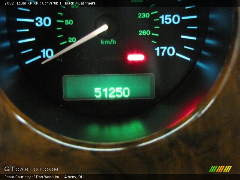 Black / Cashmere 2002 Jaguar XK XKR Convertible