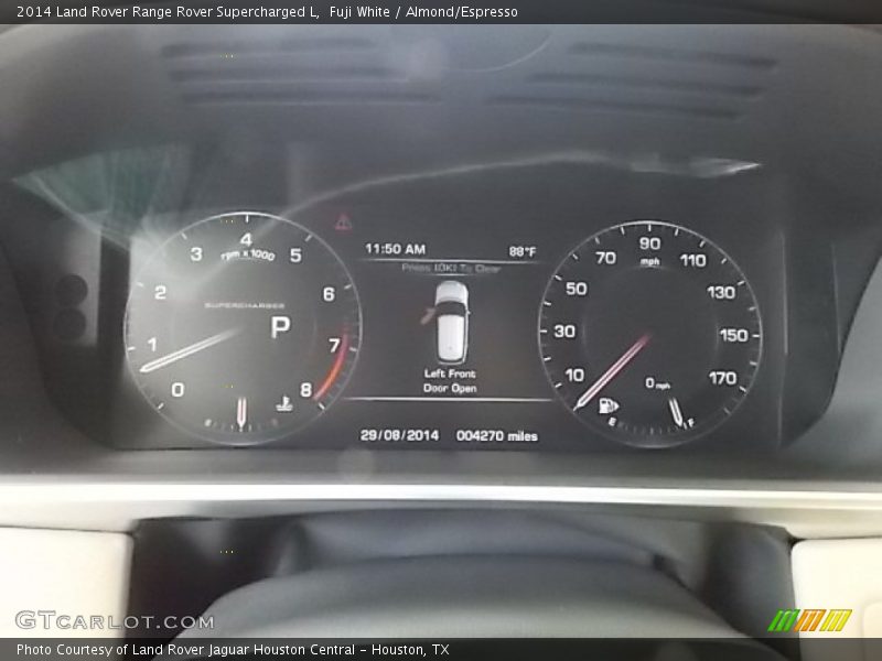 Fuji White / Almond/Espresso 2014 Land Rover Range Rover Supercharged L