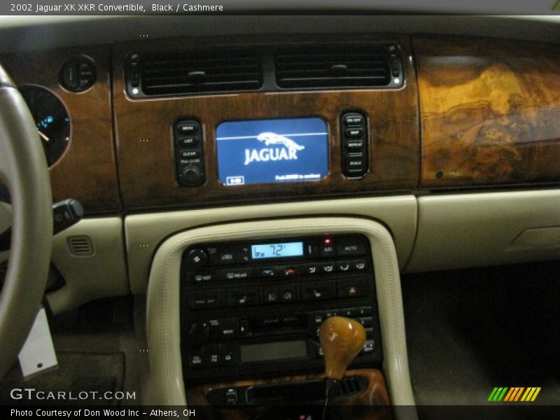 Black / Cashmere 2002 Jaguar XK XKR Convertible