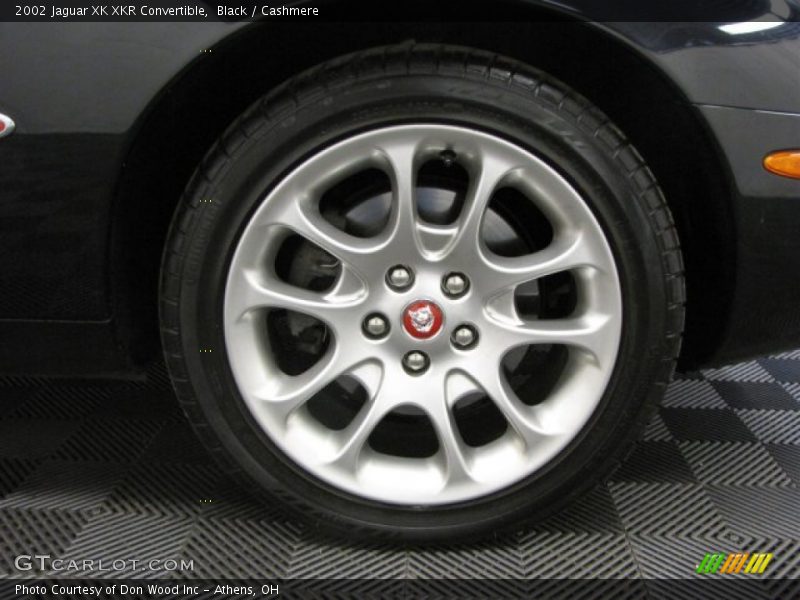 Black / Cashmere 2002 Jaguar XK XKR Convertible