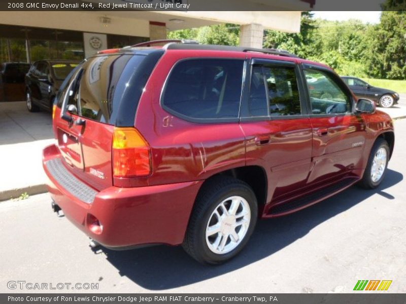 Red Jewel Tintcoat / Light Gray 2008 GMC Envoy Denali 4x4