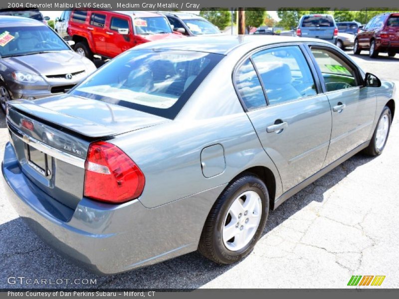 Medium Gray Metallic / Gray 2004 Chevrolet Malibu LS V6 Sedan