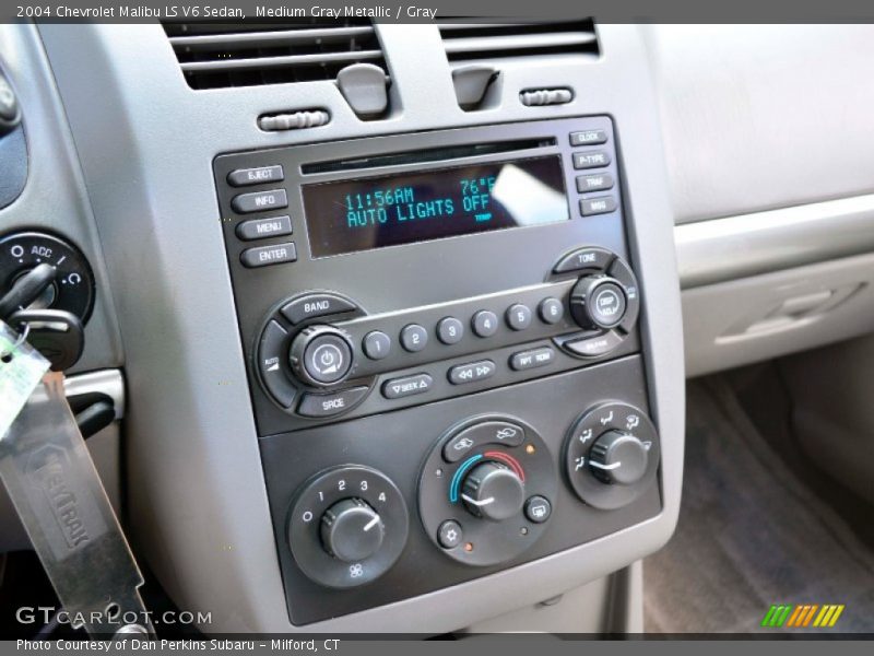 Medium Gray Metallic / Gray 2004 Chevrolet Malibu LS V6 Sedan