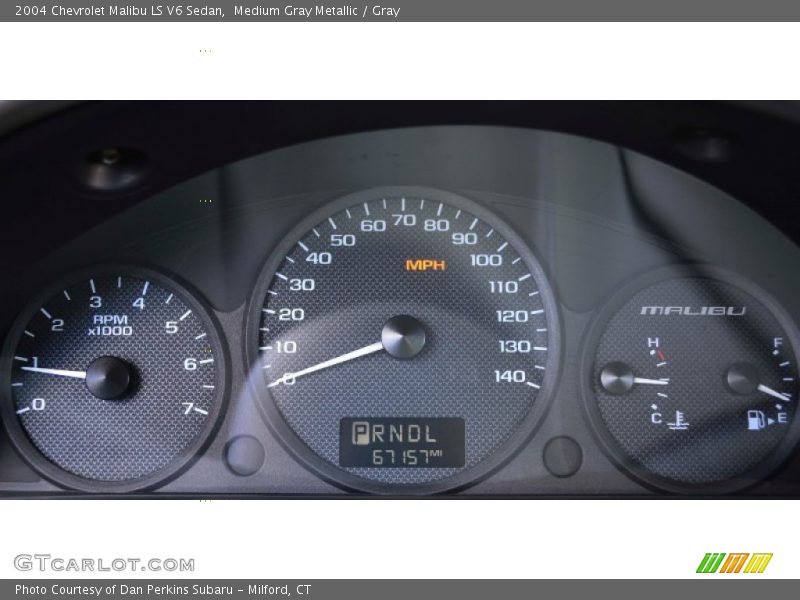 Medium Gray Metallic / Gray 2004 Chevrolet Malibu LS V6 Sedan