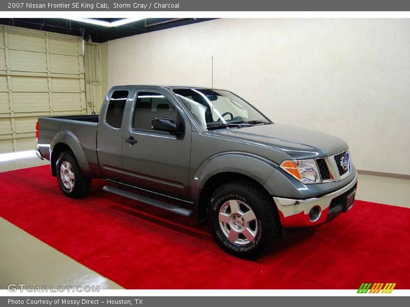 Storm Gray / Charcoal 2007 Nissan Frontier SE King Cab