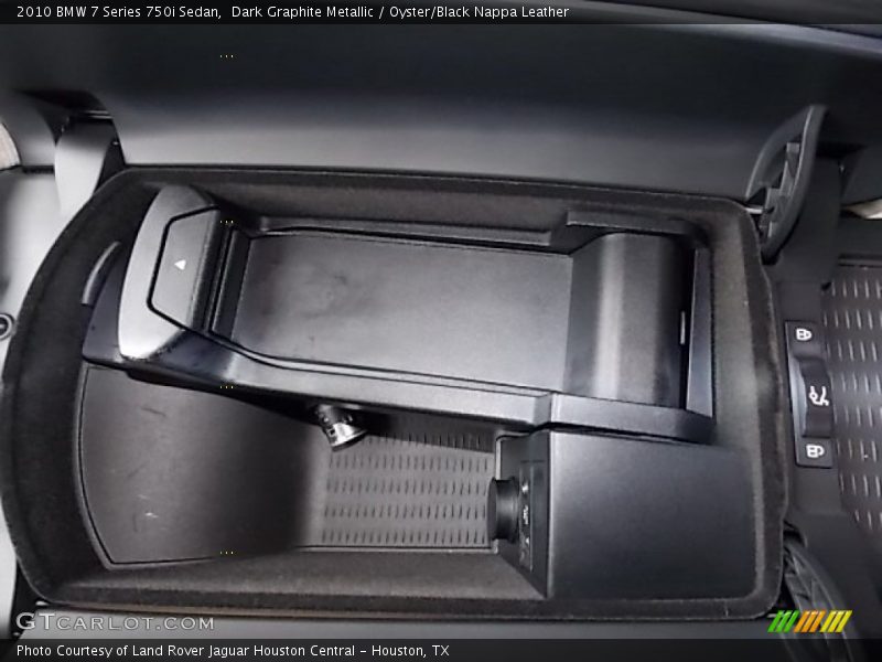 Dark Graphite Metallic / Oyster/Black Nappa Leather 2010 BMW 7 Series 750i Sedan