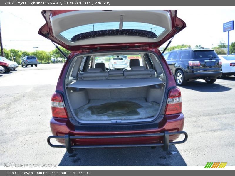 Salsa Red Pearl / Ash Gray 2007 Toyota Highlander V6 4WD