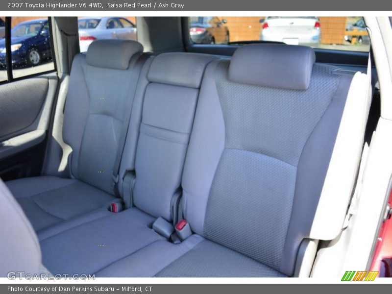 Salsa Red Pearl / Ash Gray 2007 Toyota Highlander V6 4WD