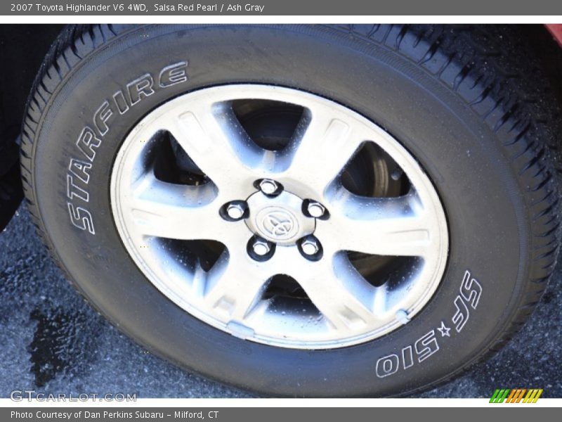 Salsa Red Pearl / Ash Gray 2007 Toyota Highlander V6 4WD