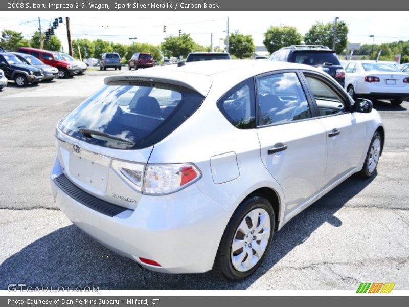 Spark Silver Metallic / Carbon Black 2008 Subaru Impreza 2.5i Wagon