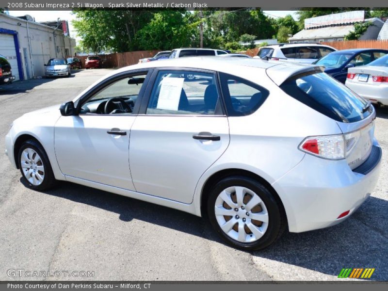 Spark Silver Metallic / Carbon Black 2008 Subaru Impreza 2.5i Wagon