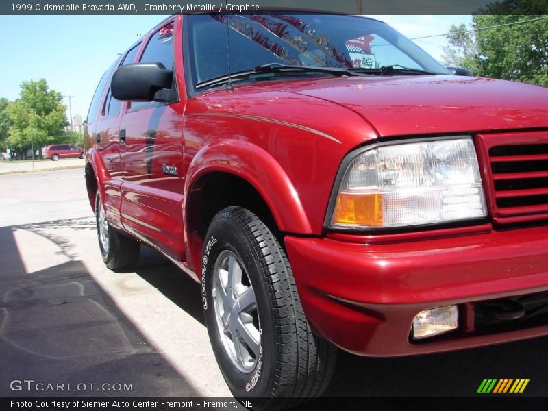 Cranberry Metallic / Graphite 1999 Oldsmobile Bravada AWD