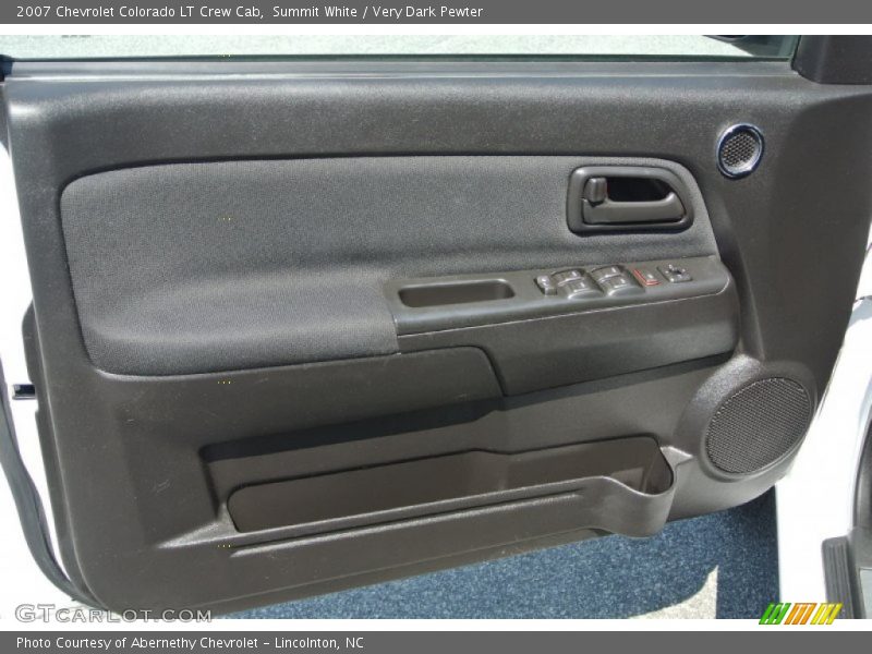Summit White / Very Dark Pewter 2007 Chevrolet Colorado LT Crew Cab