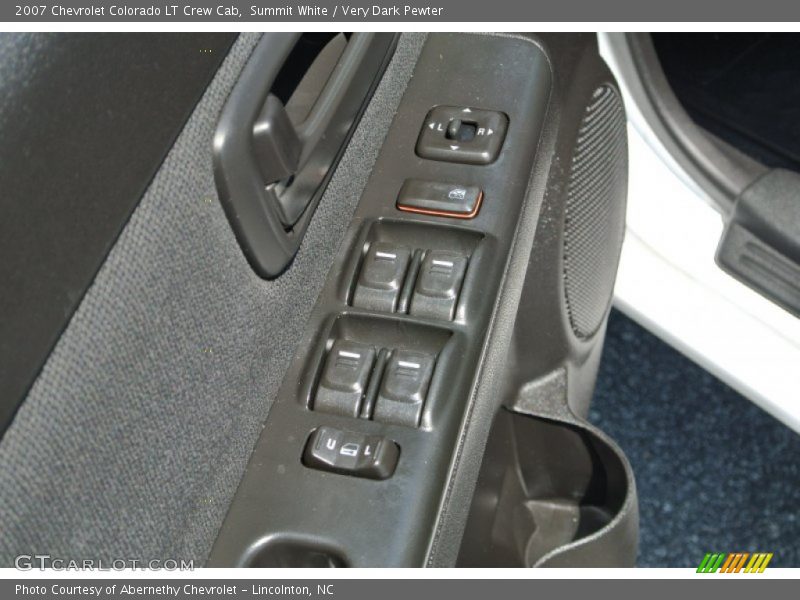 Summit White / Very Dark Pewter 2007 Chevrolet Colorado LT Crew Cab