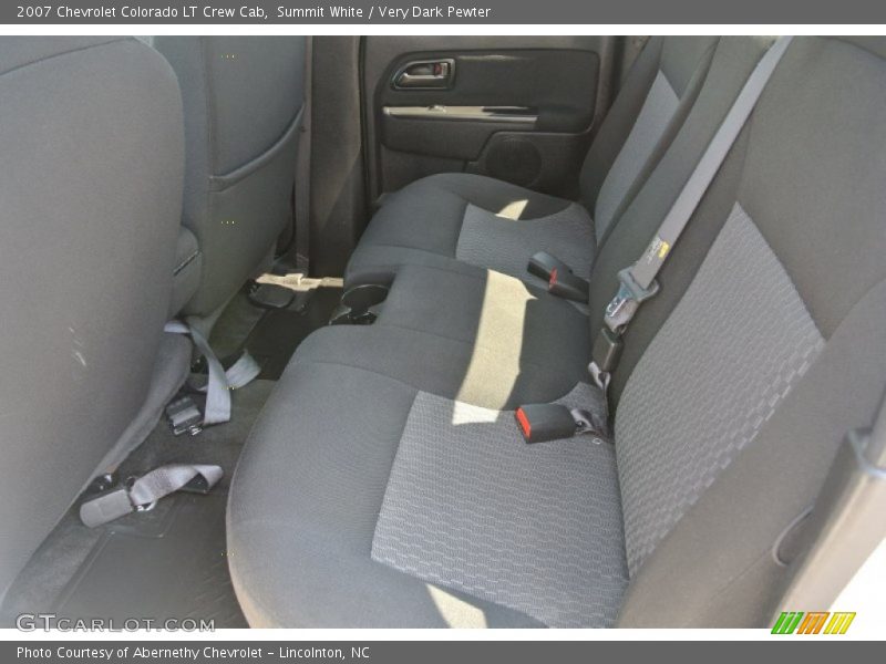 Summit White / Very Dark Pewter 2007 Chevrolet Colorado LT Crew Cab