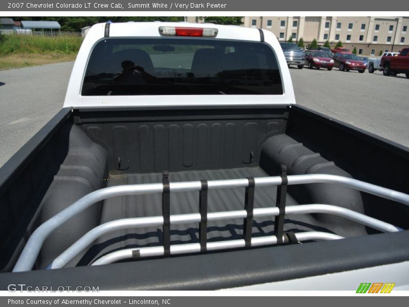 Summit White / Very Dark Pewter 2007 Chevrolet Colorado LT Crew Cab