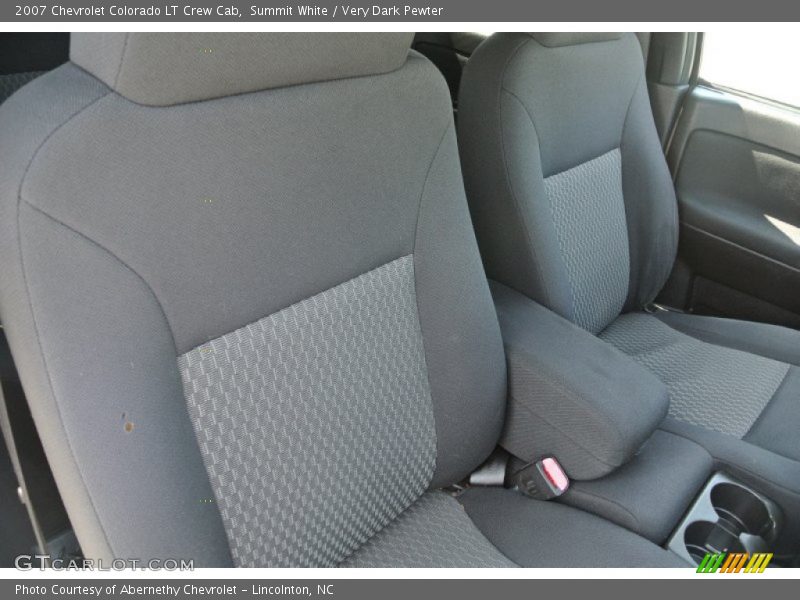 Summit White / Very Dark Pewter 2007 Chevrolet Colorado LT Crew Cab