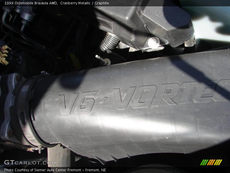 Cranberry Metallic / Graphite 1999 Oldsmobile Bravada AWD