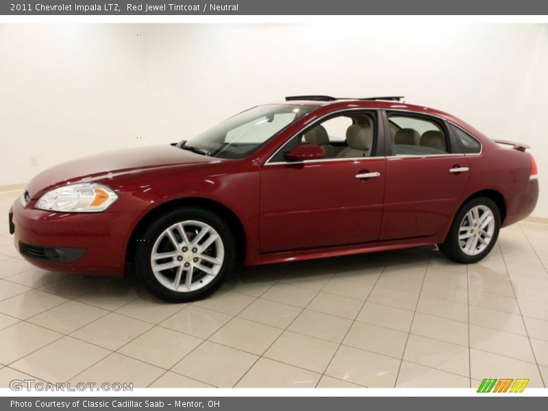 Red Jewel Tintcoat / Neutral 2011 Chevrolet Impala LTZ