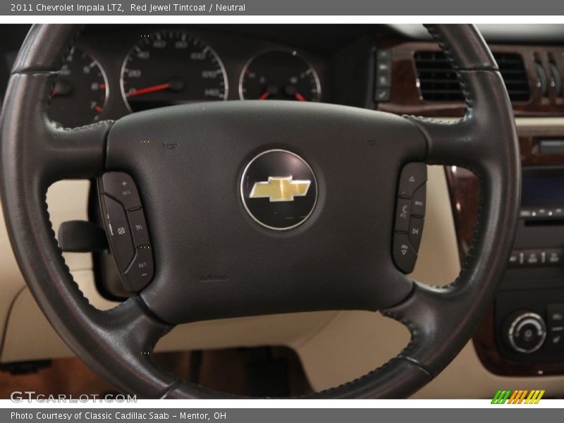 Red Jewel Tintcoat / Neutral 2011 Chevrolet Impala LTZ