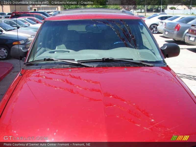 Cranberry Metallic / Graphite 1999 Oldsmobile Bravada AWD