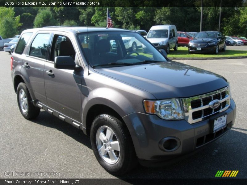 Sterling Grey Metallic / Stone 2009 Ford Escape XLS