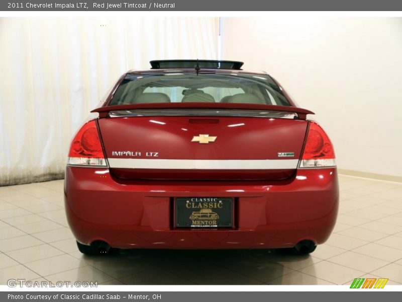 Red Jewel Tintcoat / Neutral 2011 Chevrolet Impala LTZ