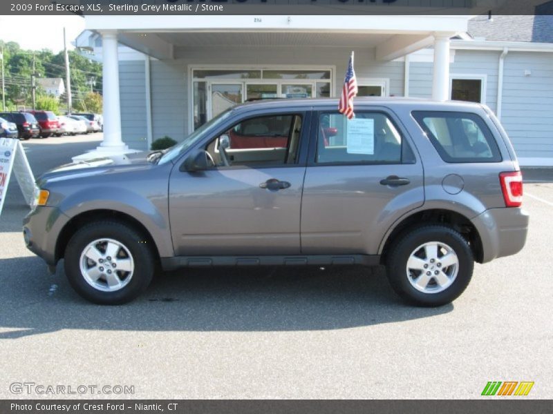 Sterling Grey Metallic / Stone 2009 Ford Escape XLS