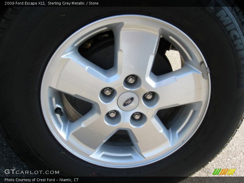 Sterling Grey Metallic / Stone 2009 Ford Escape XLS