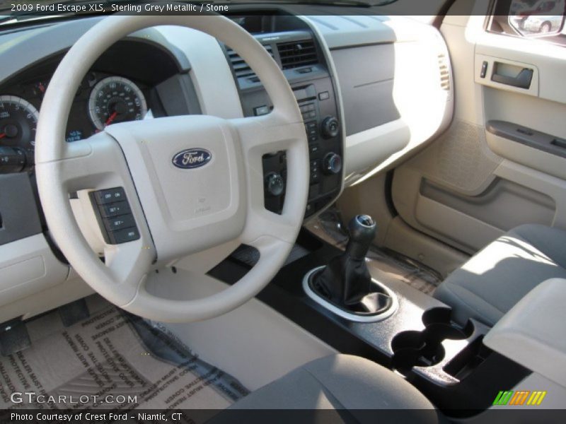 Sterling Grey Metallic / Stone 2009 Ford Escape XLS