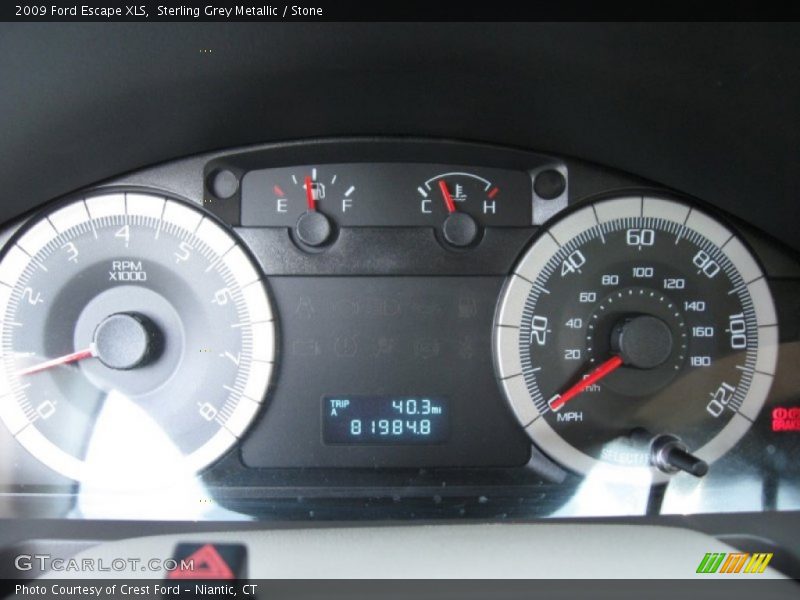 Sterling Grey Metallic / Stone 2009 Ford Escape XLS
