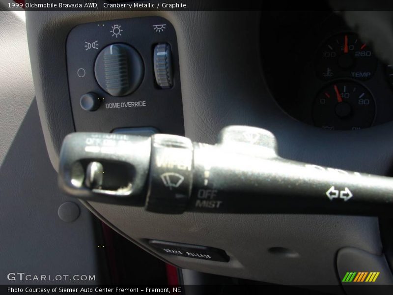 Cranberry Metallic / Graphite 1999 Oldsmobile Bravada AWD