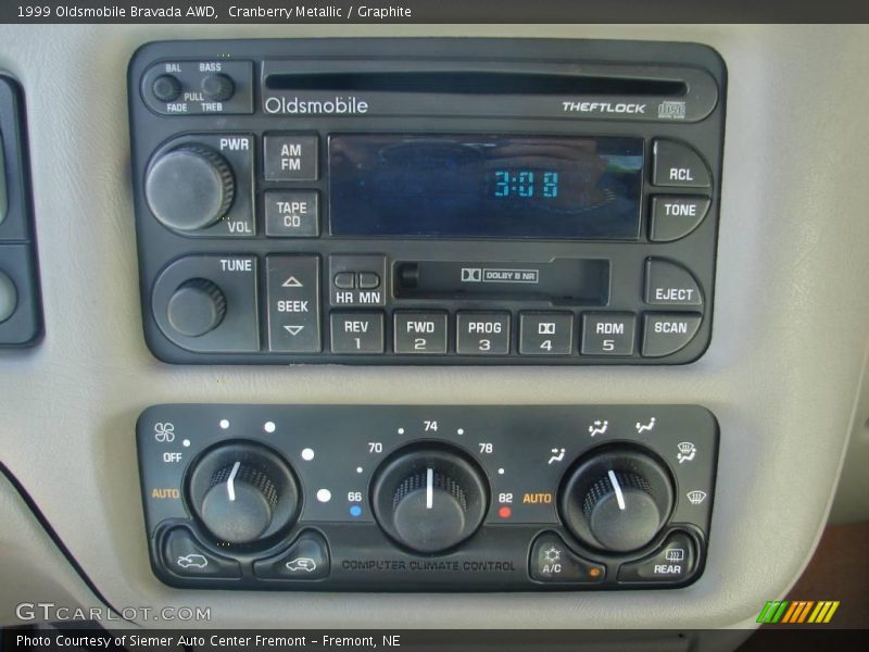 Cranberry Metallic / Graphite 1999 Oldsmobile Bravada AWD