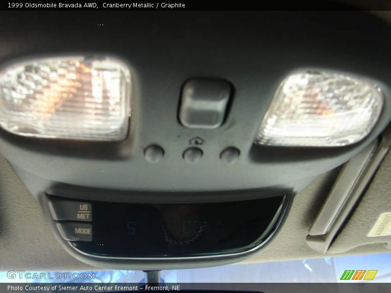Cranberry Metallic / Graphite 1999 Oldsmobile Bravada AWD